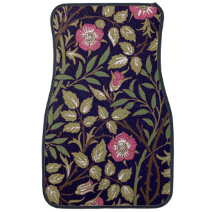 William Morris Sweet Briar Floral Art Nouveau Car Mat
