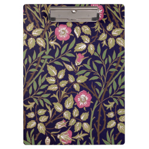 William Morris Sweet Briar Floral Art Nouveau Clipboard