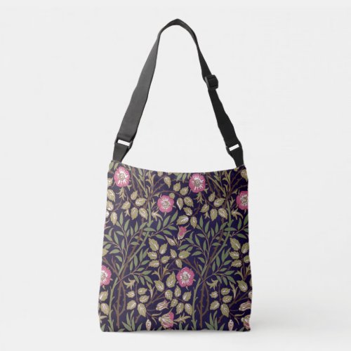 William Morris Sweet Briar Floral Art Nouveau Crossbody Bag