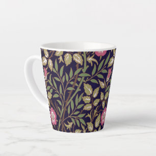 William Morris Sweet Briar Floral Art Nouveau Latte Mug