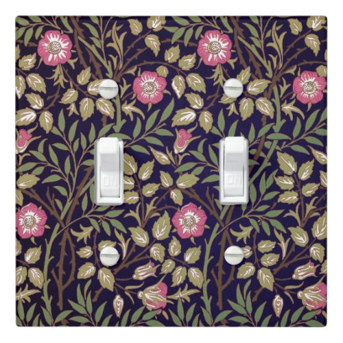 William Morris Sweet Briar Floral Art Nouveau Light Switch Cover