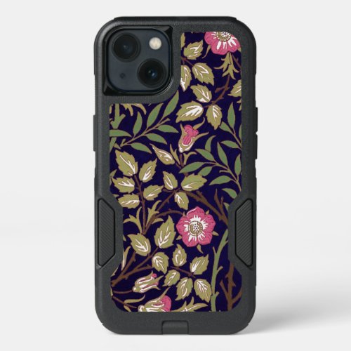 William Morris Sweet Briar Floral Art Nouveau iPhone 13 Case
