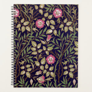 William Morris Sweet Briar Floral Art Nouveau Planner
