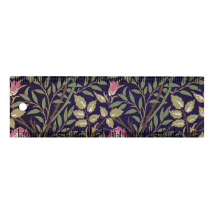William Morris Sweet Briar Floral Art Nouveau Ruler
