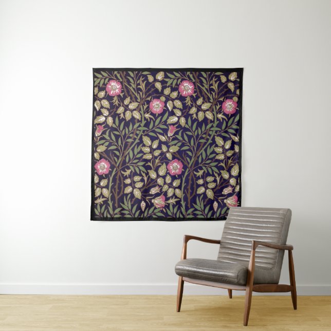 William Morris Sweet Briar Floral Art Nouveau Tapestry (In Situ)