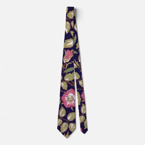 William Morris Sweet Briar Floral Art Nouveau Tie