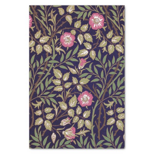 William Morris Sweet Briar Floral Art Nouveau Tissue Paper