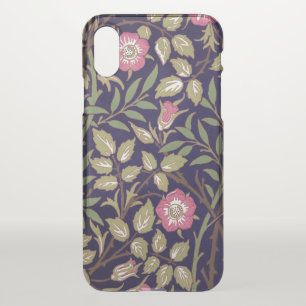 William Morris Sweet Briar Floral Art Nouveau iPhone XS Case