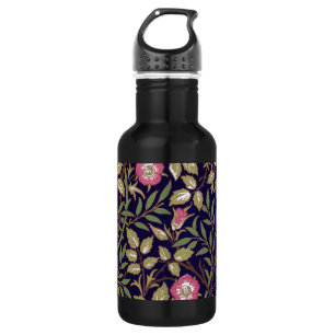 William Morris Sweet Briar Floral Art Nouveau Water Bottle