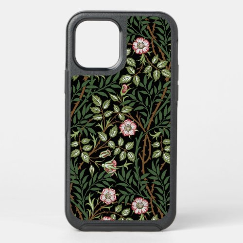 William Morris Sweet Briar Vintage Floral Pattern OtterBox Symmetry iPhone 12 Case