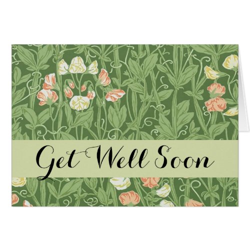 William Morris Sweet Pea Floral Design