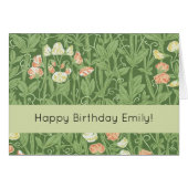 William Morris Sweet Pea Floral Design (Front Horizontal)