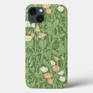 William Morris Sweet Pea Floral Design iPhone 13 Case