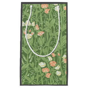 William Morris Sweet Pea Floral Design Small Gift Bag