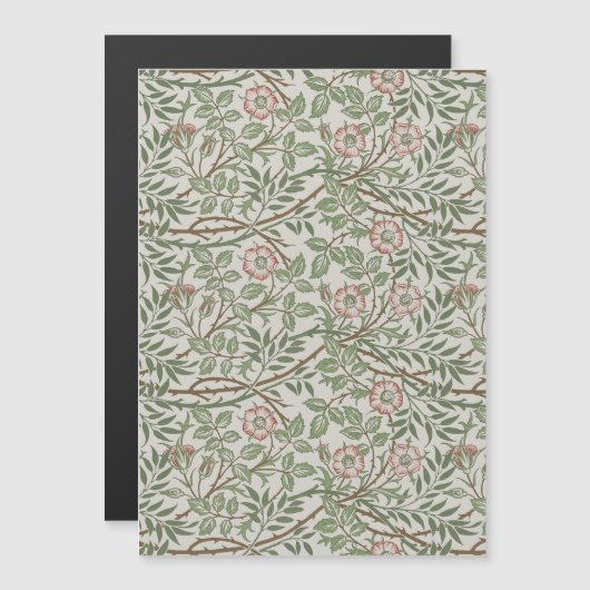 William Morris Sweetbriar Floral Art Nouveau (Front/Back)