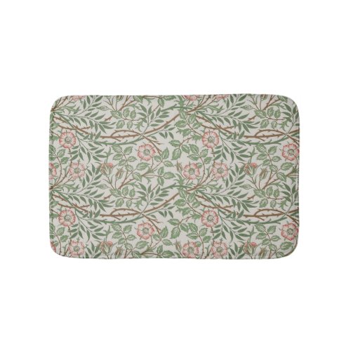 William Morris Sweetbriar Floral Art Nouveau Bath Mat