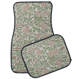 William Morris Sweetbriar Floral Art Nouveau Car Floor Mat