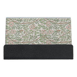 William Morris Sweetbriar Floral Art Nouveau Desk Business Card Holder