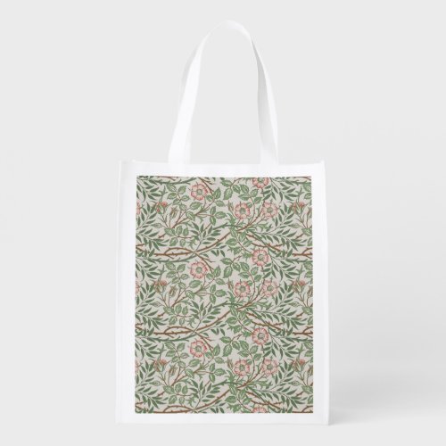 William Morris Sweetbriar Floral Art Nouveau Grocery Bag