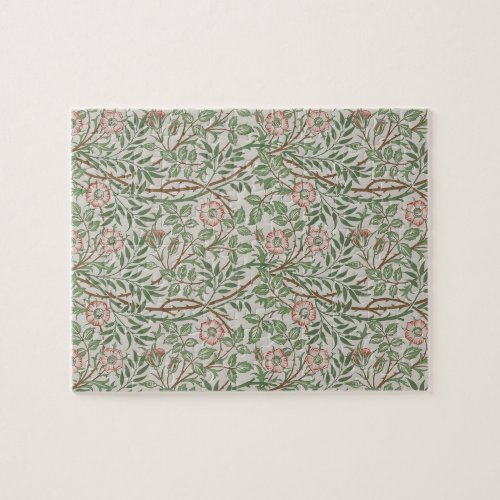 William Morris Sweetbriar Floral Art Nouveau Jigsaw Puzzle