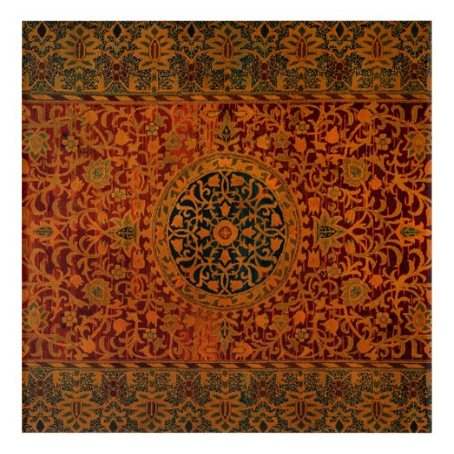 William Morris Tapestry Carpet Rug Acrylic Print