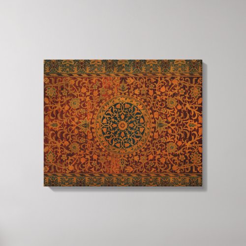 William Morris Tapestry Carpet Rug Canvas Print