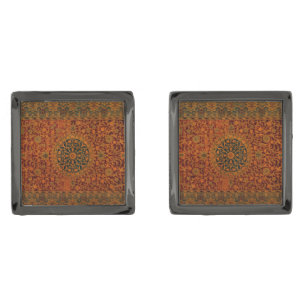 William Morris Tapestry Carpet Rug Cufflinks