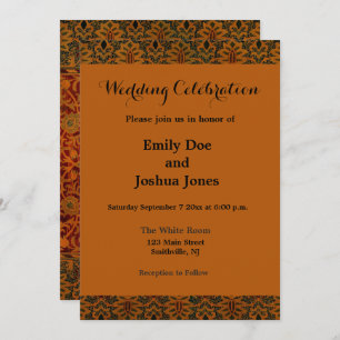 William Morris Tapestry Carpet Rug Invitation