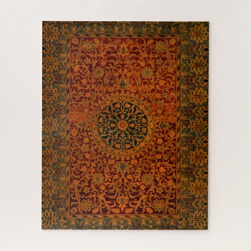 William Morris Tapestry Carpet Rug Jigsaw Puzzle