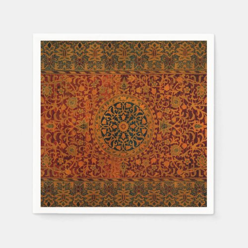 William Morris Tapestry Carpet Rug Napkins