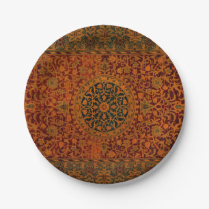 William Morris Tapestry Carpet Rug Paper Plates