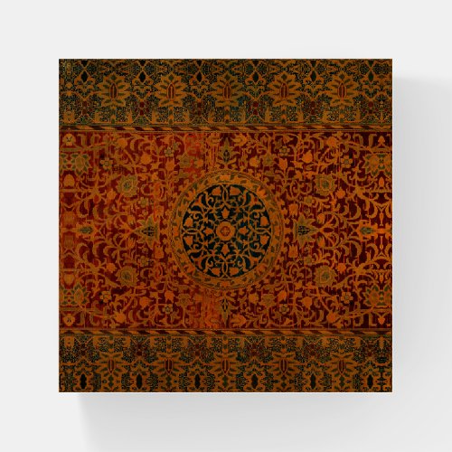 William Morris Tapestry Carpet Rug Paperweight