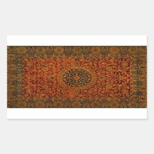 William Morris Tapestry Carpet Rug Rectangular Sticker