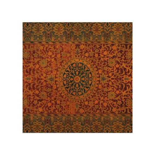 William Morris Tapestry Carpet Rug Wood Wall Art