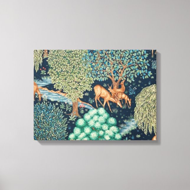 William Morris The Brook Canvas Print (Front)
