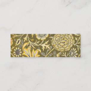 William Morris The Cherwell Design For Velveteen Mini Business Card