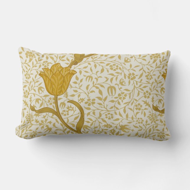 William Morris The Garden Tulip Cushions (Front)