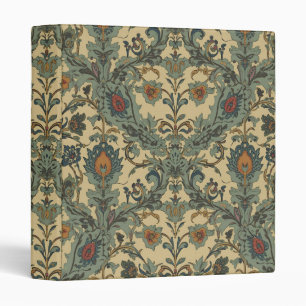 William Morris The Peacock Vintage Art Nouveau 3 Ring Binder