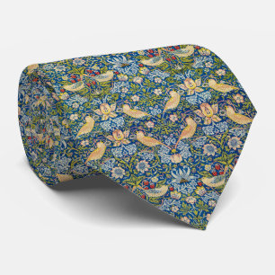 William Morris The Strawberry Thief Neck Tie