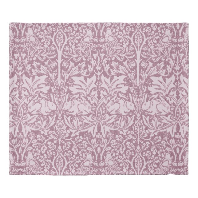 William Morris,The Strawberry thief,revamped,art n Duvet Cover (Front)