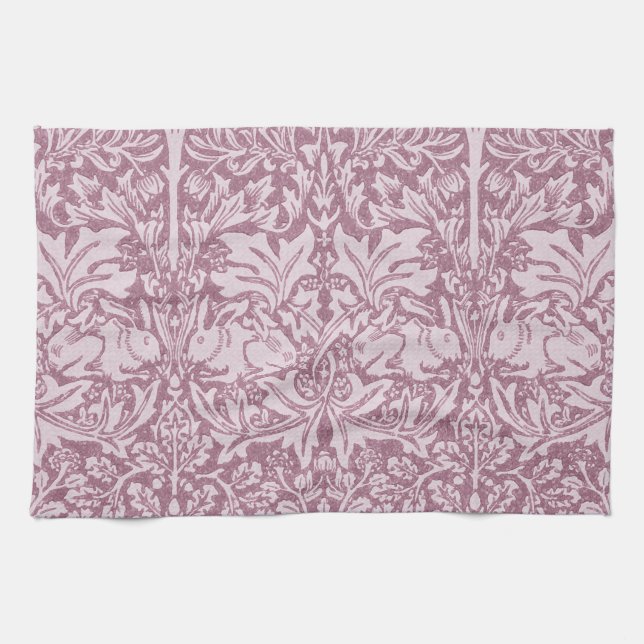 William Morris,The Strawberry thief,revamped,art n Kitchen Towel (Horizontal)
