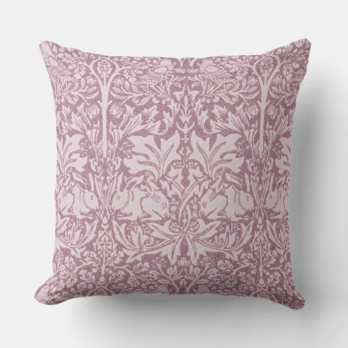 William MorrisThe Strawberry thiefrevampedart n Outdoor Pillow