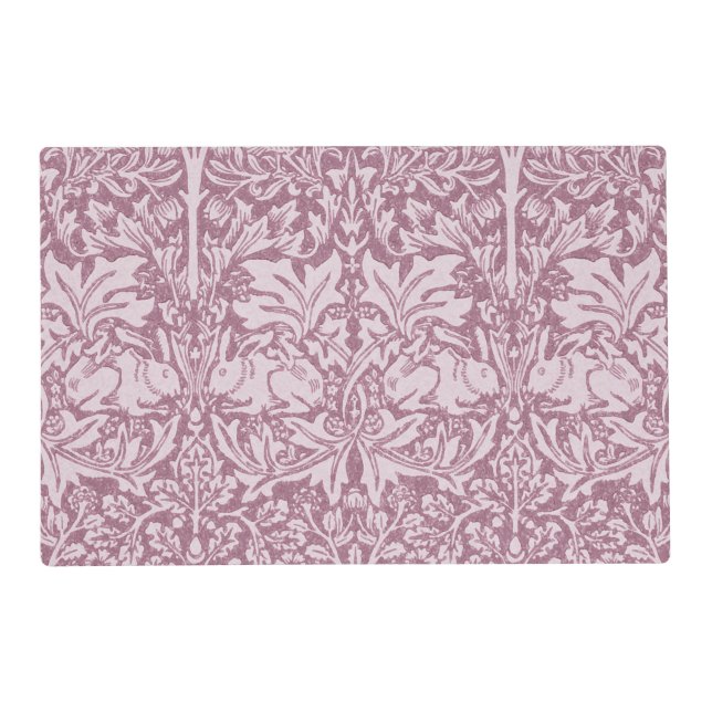 William Morris,The Strawberry thief,revamped,art n Placemat (Front)