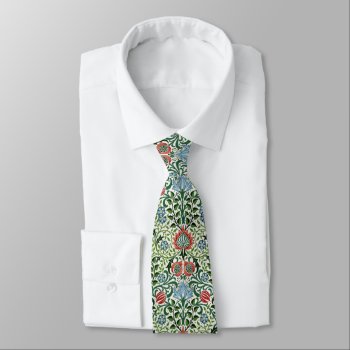 William Morris "thistle" Arts & Crafts Movement Neck Tie by Angharad13 at Zazzle