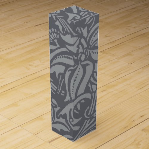 William Morris Thistle Floral Wallpaper Flower Art Wine Box