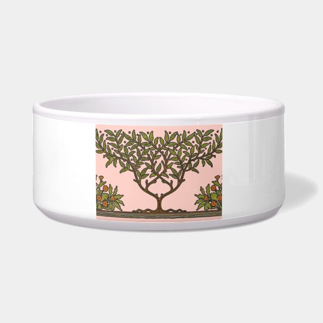 William Morris Tree Frieze Floral Wallpaper Bowl (Front)