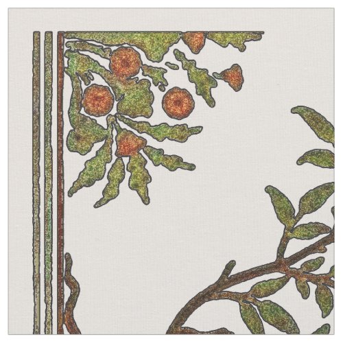 William Morris Tree Frieze Floral Wallpaper Fabric