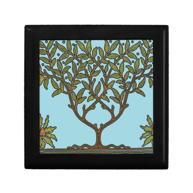 William Morris Tree Frieze Floral Wallpaper Gift Box (Front)