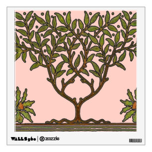 William Morris Tree Frieze Floral Wallpaper Wall Sticker