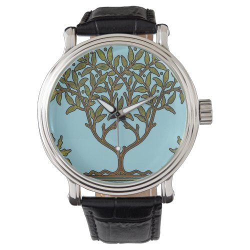 William Morris Tree Frieze Floral Wallpaper Watch